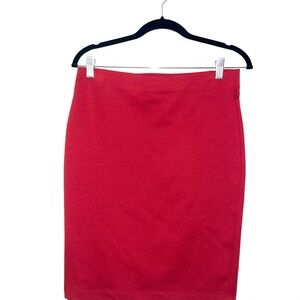 Xhilaration Red Pencil Skirt